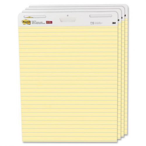 4pk post-it post-it self-stick easel pad - mmm561vad4pk 30 sheet(s) - ruled for sale