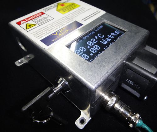 450nm 3.3 Watt Blue Laser w/ 0-5V modulation   2.4&#034; OLED Display -  uP control