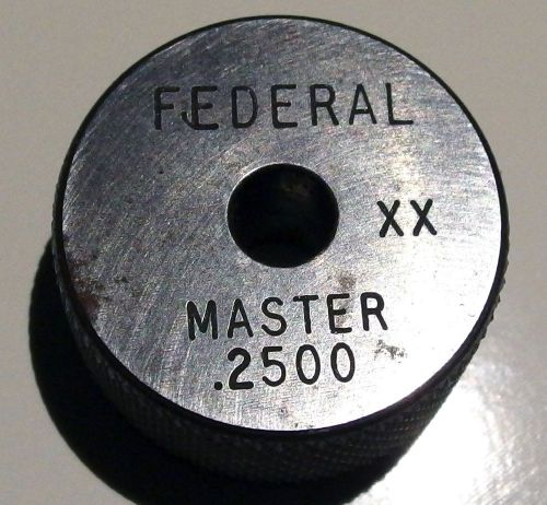 Federal Master .2500 XX Ring Setting Gage