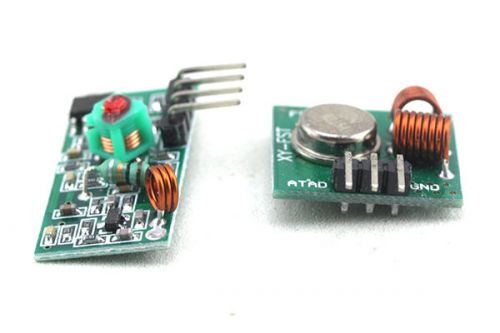 Valuable much 1x 433mhz rf transmitter and receiver kit for arduino project tsus for sale