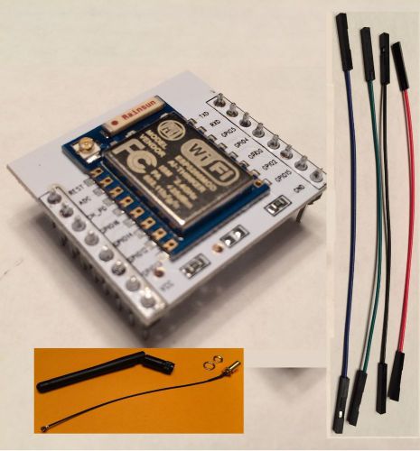 ESP8266 ESP-07 on Mother Brd WIFI+2.4G Ant/Arr1-10BizDays-Perfect for Arduino