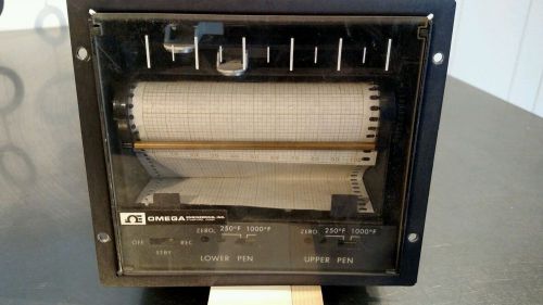 OMEGA RD146PROGRAMMABLE CHART RECORDER RD260 NO. 206001