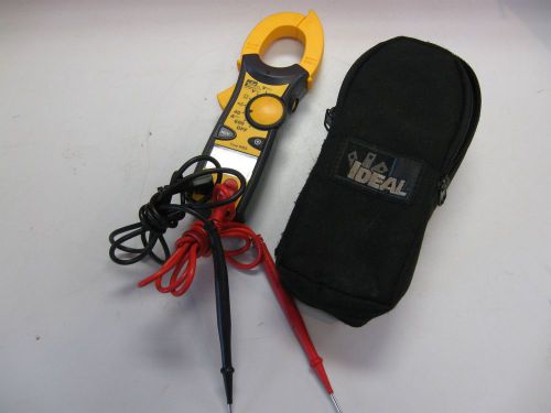 Ideal 61-746 600 amp clamp pro clamp meter low start no reserve for sale