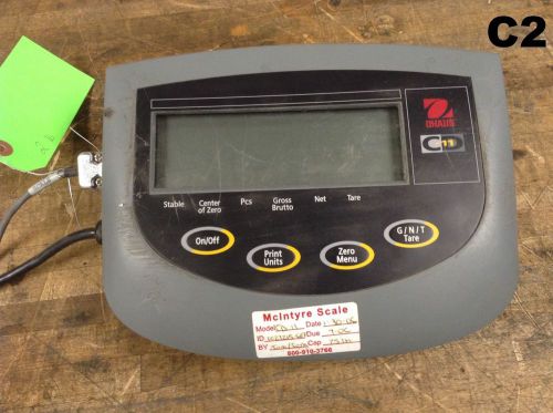 Ohaus DRO-Digital Read Out Scale Head Model CD-11