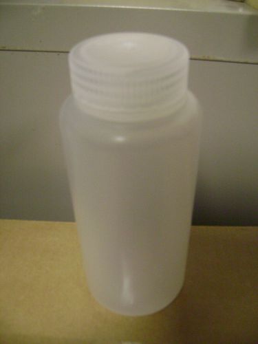 Nalgene centrifuge 16 oz plastic bottles w/  screw lids  ppco  500 ml  24/cs for sale