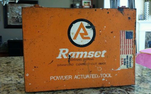 Vintage 1970&#039;s ramset 4160 mark 2 load master piston type fastening tool