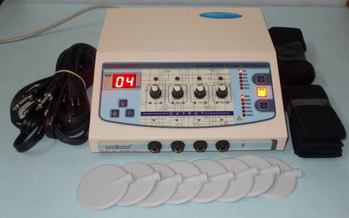 4 channel Electrical Stimulator Electrotherapy Physical Pain Relief Stimulator 1