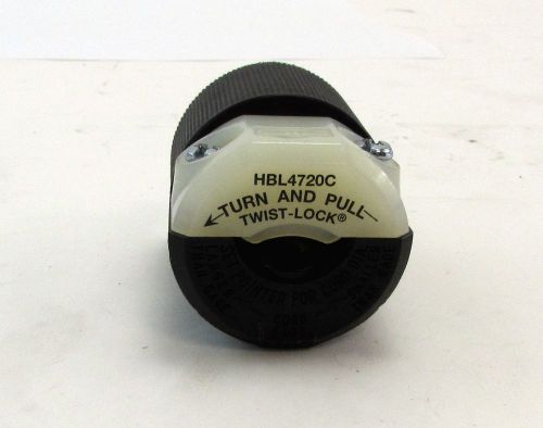 Hubbell leviton 4270c nema l5-15p 125 volt 15 amp twist-lock plug receptacle for sale
