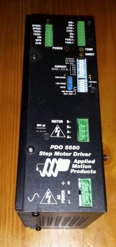 *NEW* APPLIED MOTION PRODUCTS STEP MOTOR DRIVER 100-240 VAC MODEL PDO5580