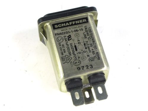 Schaffner FN9223S-1-06-15 Power Entry Modules