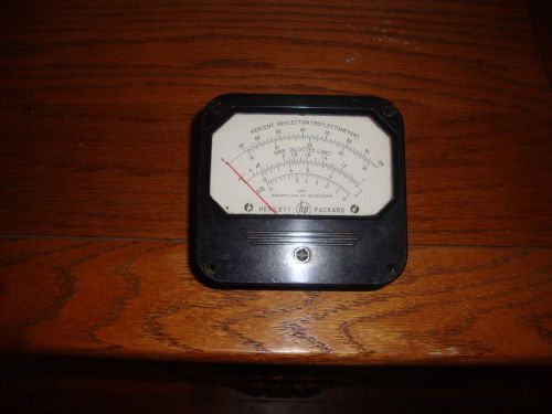 vintage used and working hewlett packard percent reflection reflectometer 801