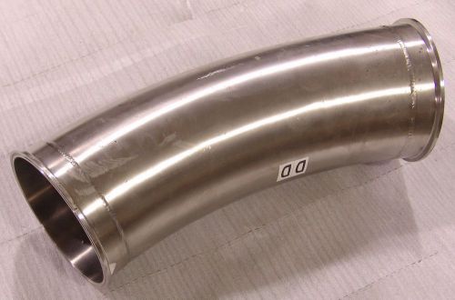 8&#034; sanitary stainless tri-clamp 30 degree connector fitting