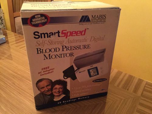 mabis smart speed self storing automatic digital blood pressure monitor
