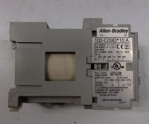 Allen Bradley Contactor 100-C09DJ10