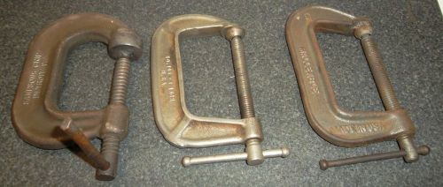 LOT OF U.S.A MADE C -CLAMPS