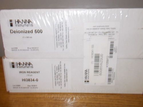 Hanna Instruments HI38041-100 Iron High Range Test Kit, For 100 Tests