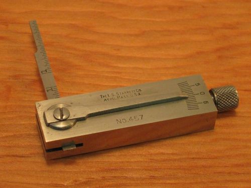 Starrett No. 457 die makers square with extra blades