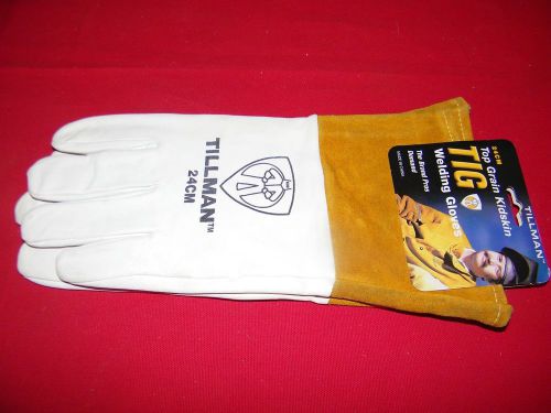 New  tillman tig welding gloves top grade kidskin 4&#034; cuff size medium for sale