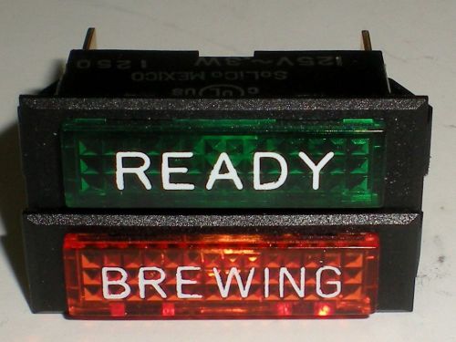 COFFEE MACHINE ACE NEWCO INVERSYS NEWCO 102775 READY BREWING LAMP SET NEW