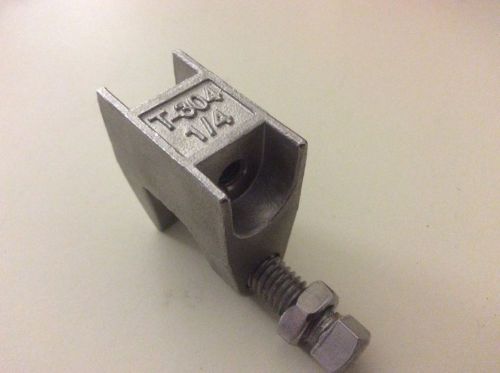 1/4&#034;-20 BEAM CLAMP 304 STAINLESS STEEL