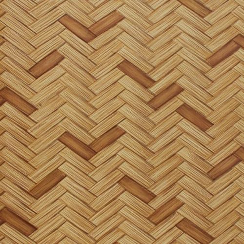 Bamboo Mat Strip Weave Pattern Wall Paper Wrap Film #N2D