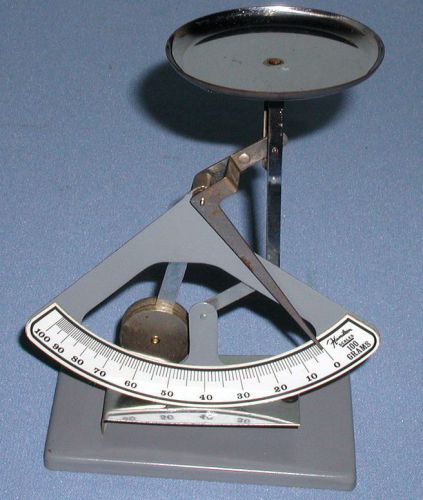 Vintage Hamilton 100 Gram Mechanical Scale Balance ** Clean &amp; Tested