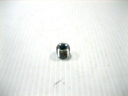 (10) 1/4-18 Plug / Drain Plug - Hex Socket Drive, Zinc Plated, Made in USA