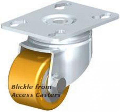 Lkpa-vsth 50k 50mm blickle swivel plate caster extrathane wheel 330 lbs capacity for sale