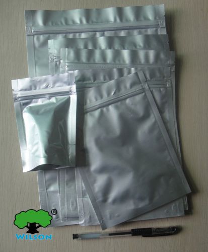 30x42+6cm (20 pcs) Big aluminum foil bag pouch mylar foil zipper stand up bags