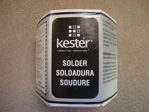 Kester Solder Solid Wire J-STD-006 A 1lb Sn63PB37 #66/88 0.031 24-6337-8213
