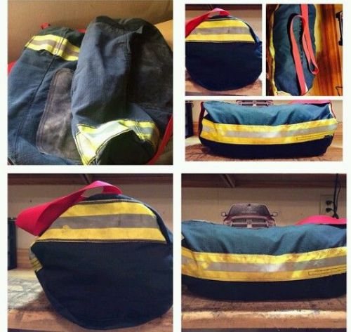 Black turnout gear duffel bag for sale