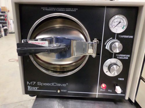 Midmark Ritter M7 SpeedClave Sterilizer Autoclave, Trays  - AMAZING