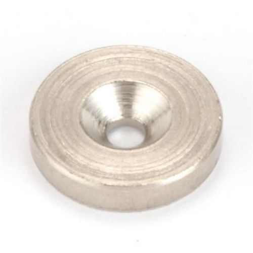 Steel washers 5/8&#034; o.d. for rare earth magnets 10pc w/ #4 x 1/2&#034; screws for sale
