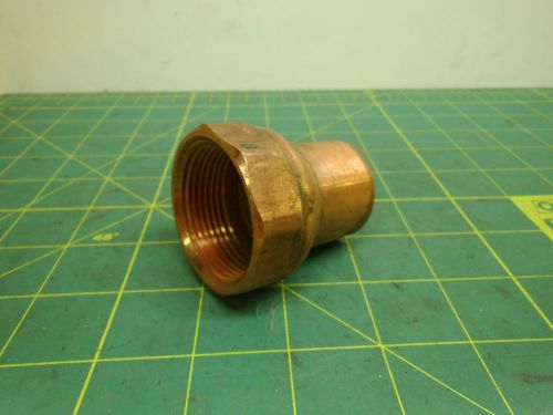 COPPER PIPE FITTINGS 1-1/4 END COM FTGXF (QTY 3) #3405A