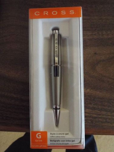 Cross edge gel ink pens sonic titanium bnib for sale