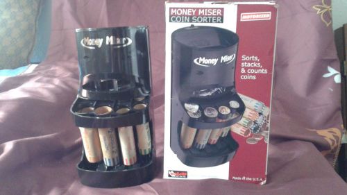 Money Miser Coin Sorter Bank  Free Wrappers made in U S A