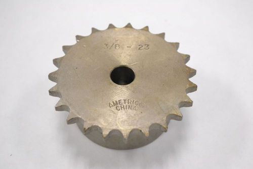 Ametric 3/8-23 23 tooth chain single row 3/8 in unfinished bore sprocket b313862 for sale