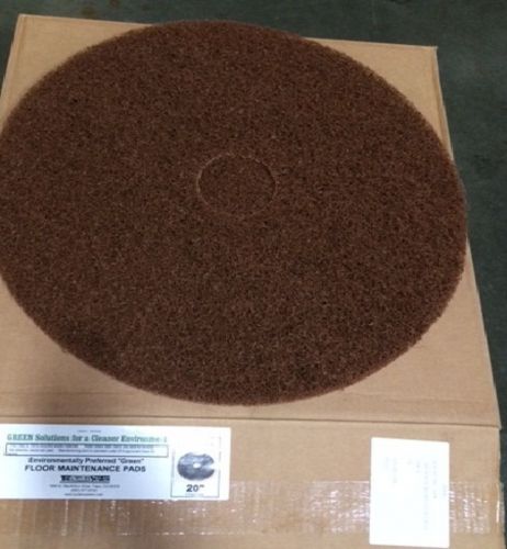 20&#034; brown strip pads by americo manufacturing case of 5 each pads for sale
