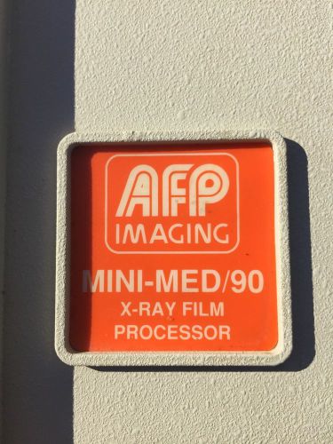 AFP Mini Medical 90 X-ray Film Processor radiograph
