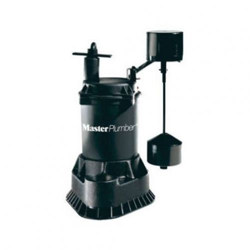 Master Plumber, 1/2 HP, Cast Iron, Automatic Submersible Pump 540045