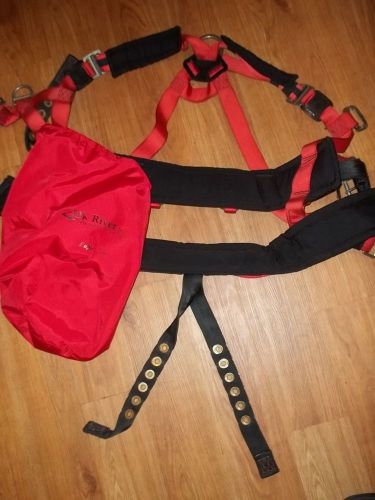 Elk river eagle used safety harness with bag heavy duty professional personal for sale