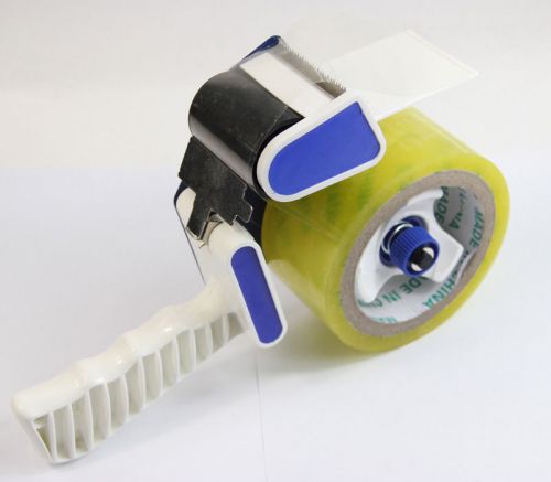 New 2 inch box packing tape gun blue dispenser packing packaging cutter for sale
