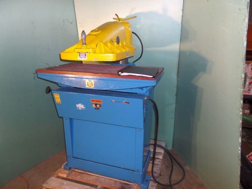 USM MODEL B CLICKER/LEATHER PRESS 20 ton with Video