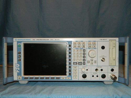 Rhode &amp;schwarz fsu26 spectrum analyzer 20hz-26.5ghz for sale