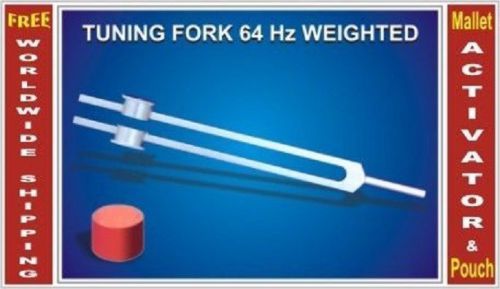 64hz therapeutictuning fork to be used on lower vertebrae back bone hls ehs for sale