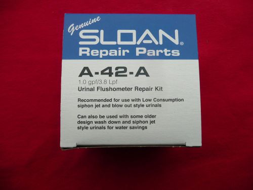 Sloan a-42-a, urinal flushometer repair kit, 1.0 gpf upc 671254045705 for sale