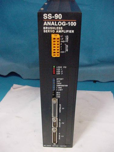 Reliance SS90 Servo Amplifier  Cat EC690SAM005 Electro-Craft