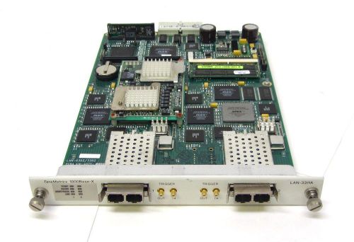 Spirent SmartBits LAN-3311A 2-Port GBIC TeraMetrics 1000Base-X Module 53577