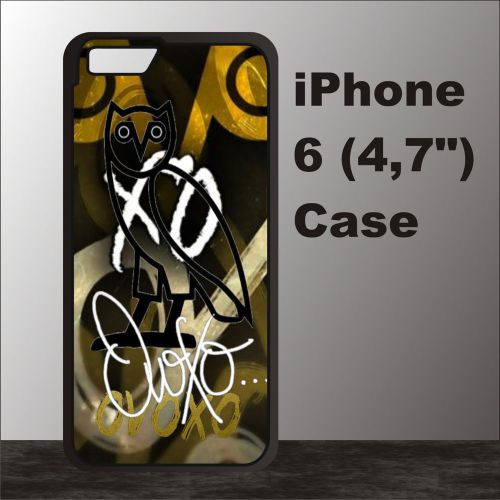 DRAKE DRIZZY CASH MONEY YOLO XO Black Cover iPhone Case 6 (4,7&#034;)