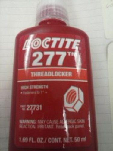 Loctite 277 threadlocker brand new 8/16 expiration date for sale